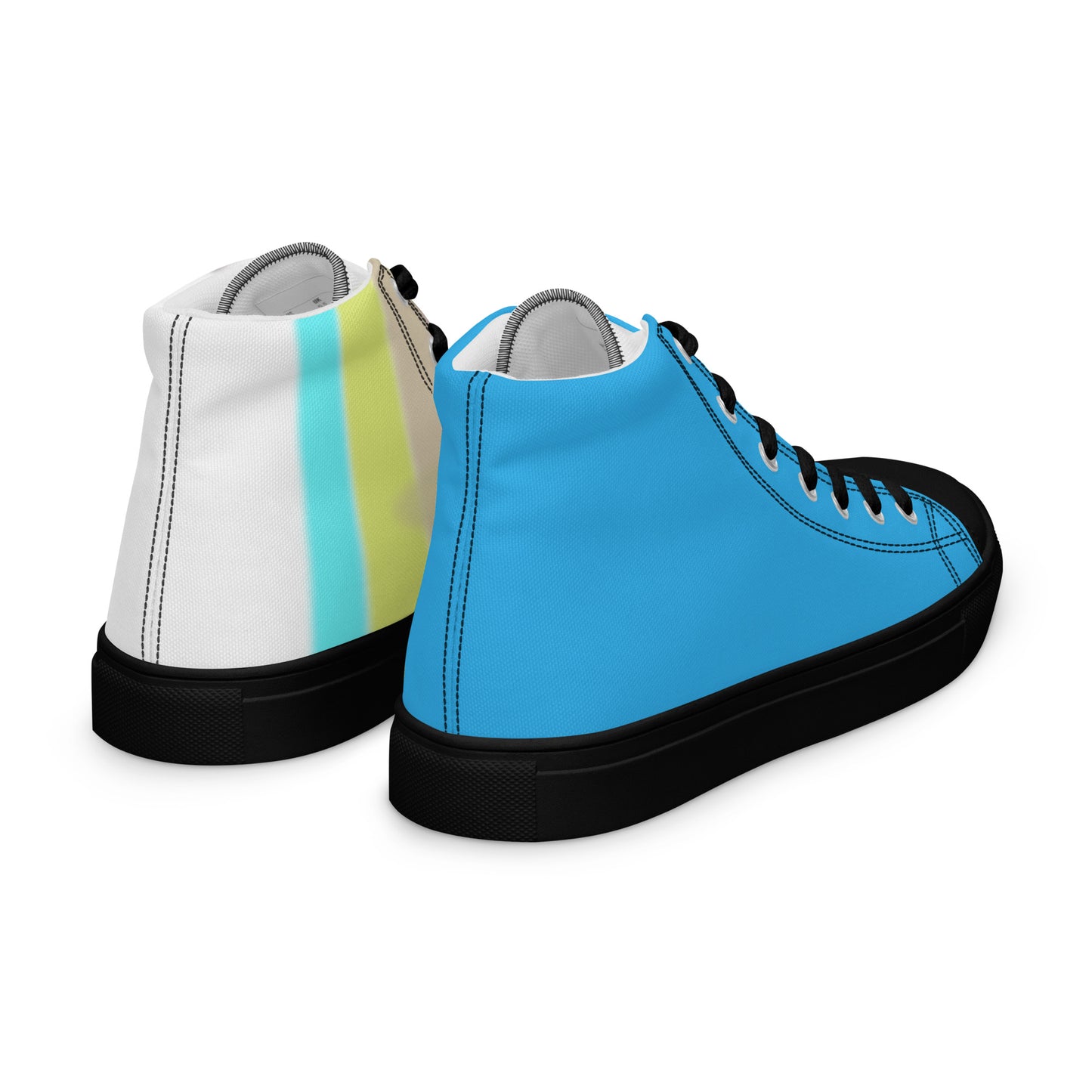 Men’s high top 100 black bottoms