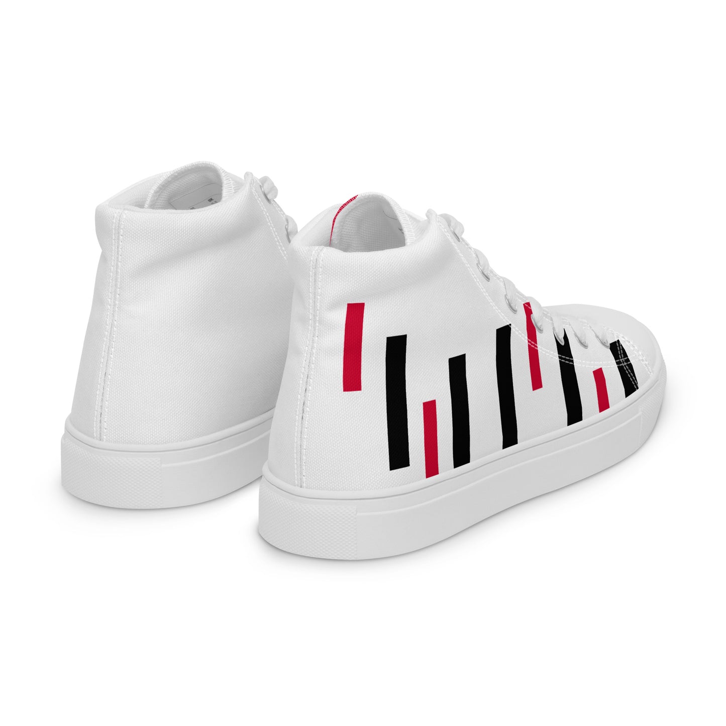White Womens Badger White Bottoms High Tops