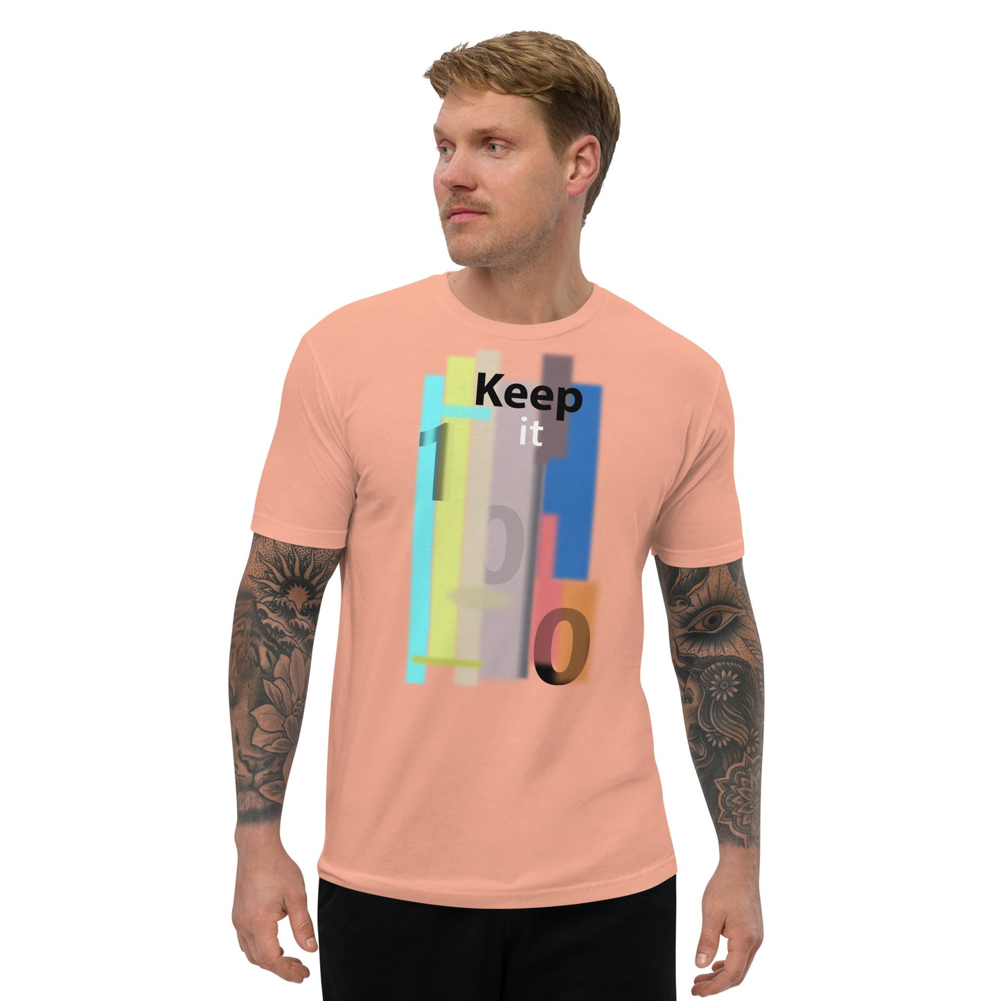 Keep it 100 men Short Sleeve T-shirt