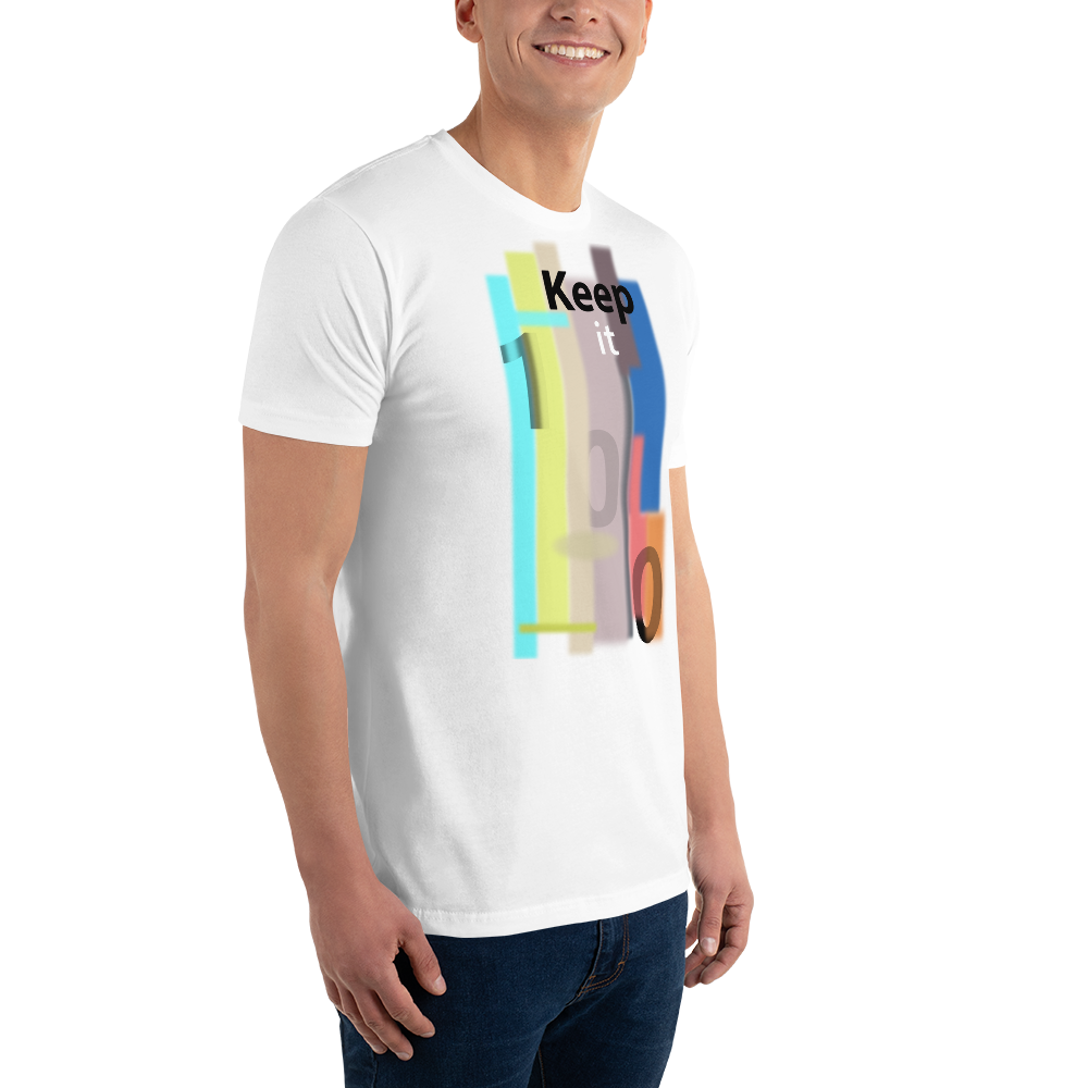 Keep it 100 men Short Sleeve T-shirt