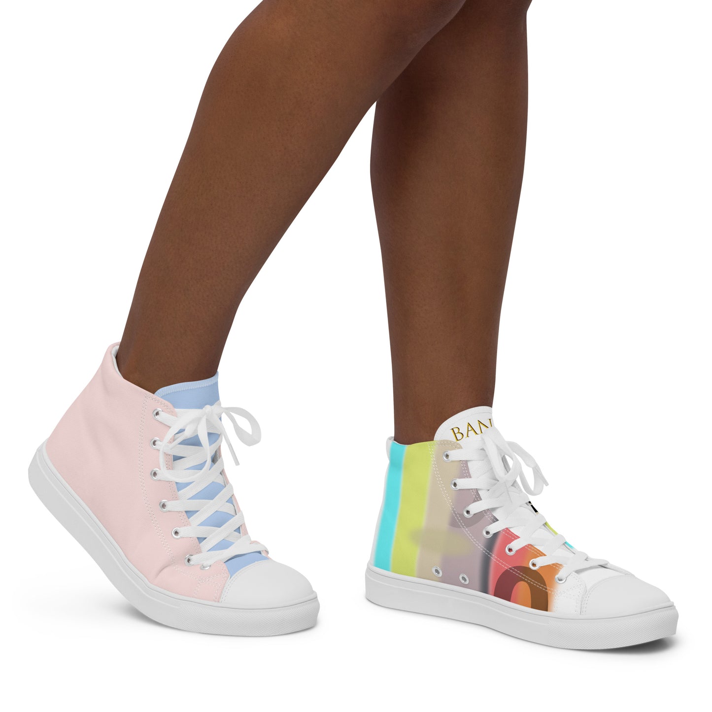Keep it 100 Women’s high top canvas shoes