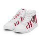 White Men’s Badger White Bottoms High Tops