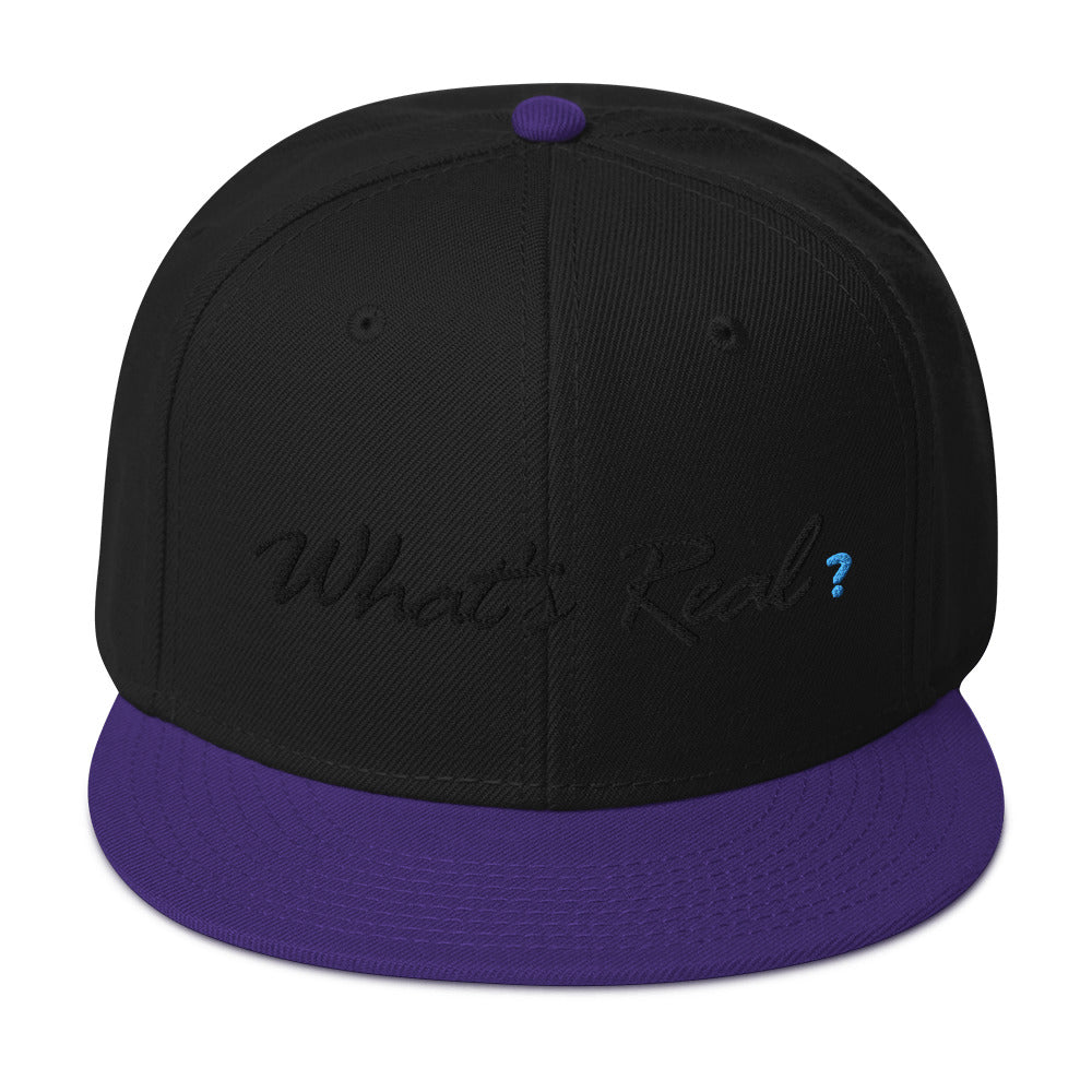 What's Real? Snapback Hat